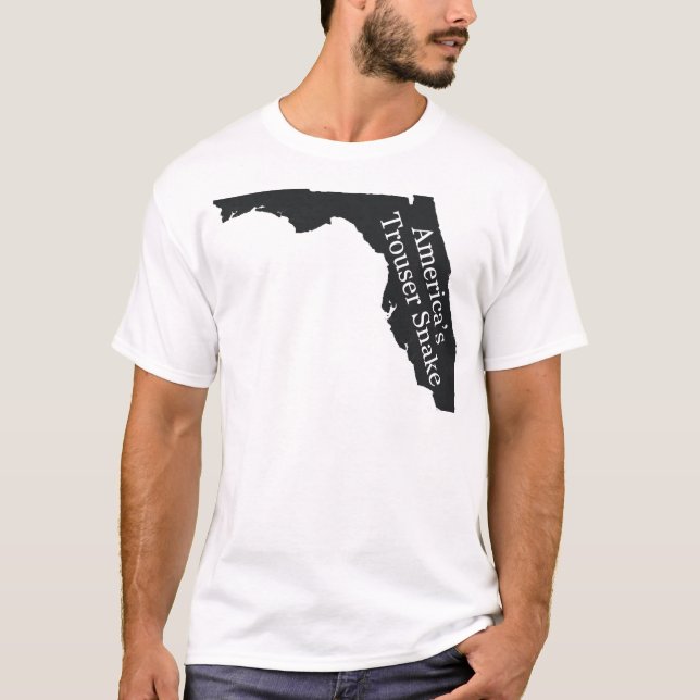 Flordia Amerika byx- orm Tee Shirt (Framsida)