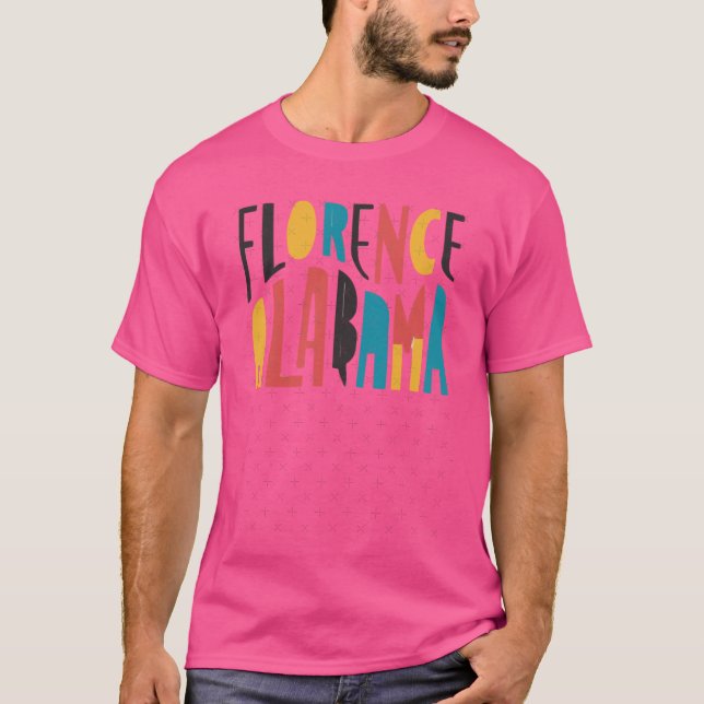 Florence Alabama 1 T Shirt (Framsida)