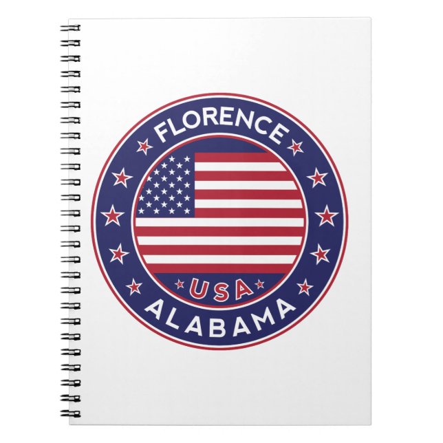 Florence, Alabama, Förenta staterna Anteckningsbok (Framsidan)