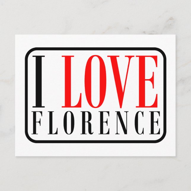 Florence Alabama Vykort (Framsida)