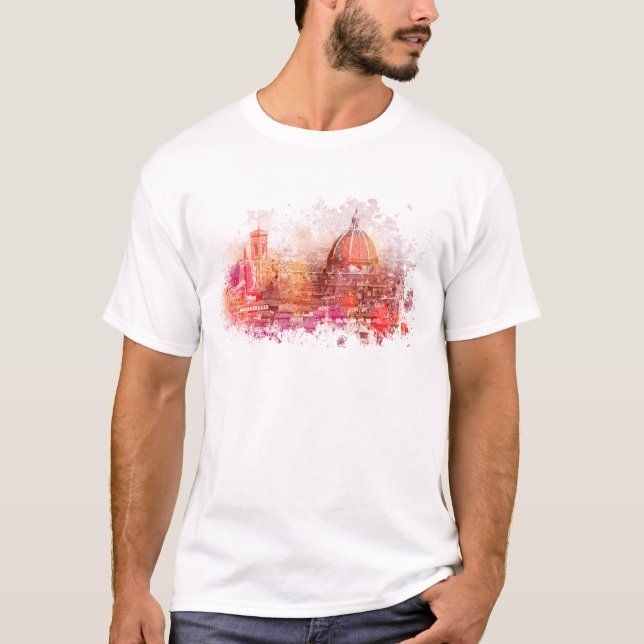 Florence - Basilica of Saint Mary of the Flower Tee (Framsida)