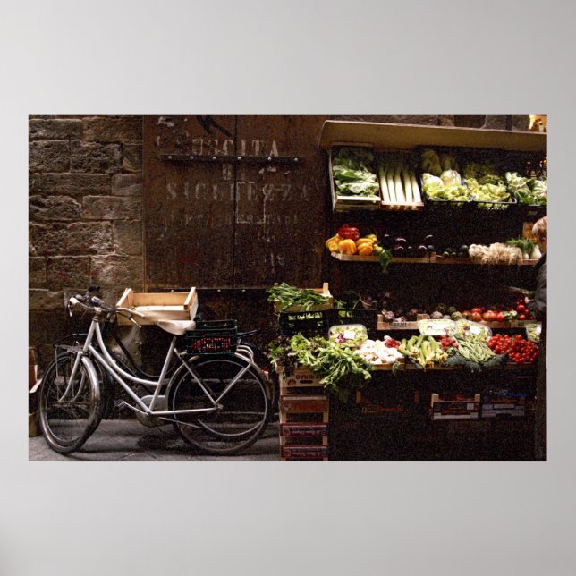 Florence Bike av Vegies Poster (Framsidan)