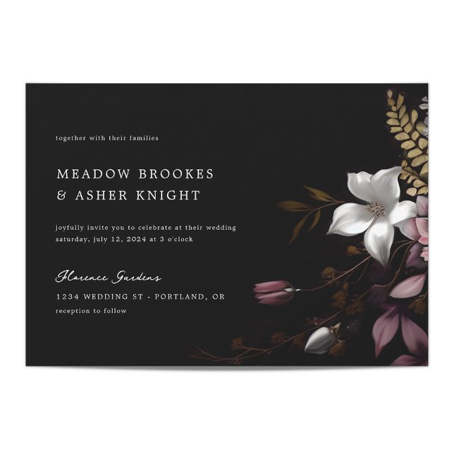 Florence Bröllop Inbjudningar (Skapare uppladdad)