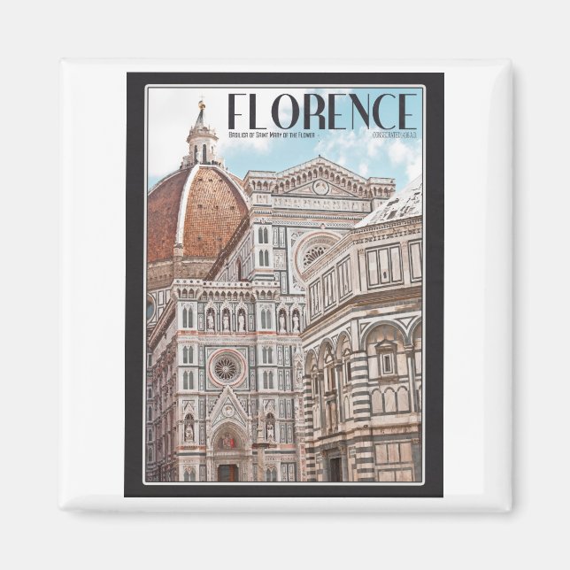 Florence Cathedral Magnet (Framsidan)