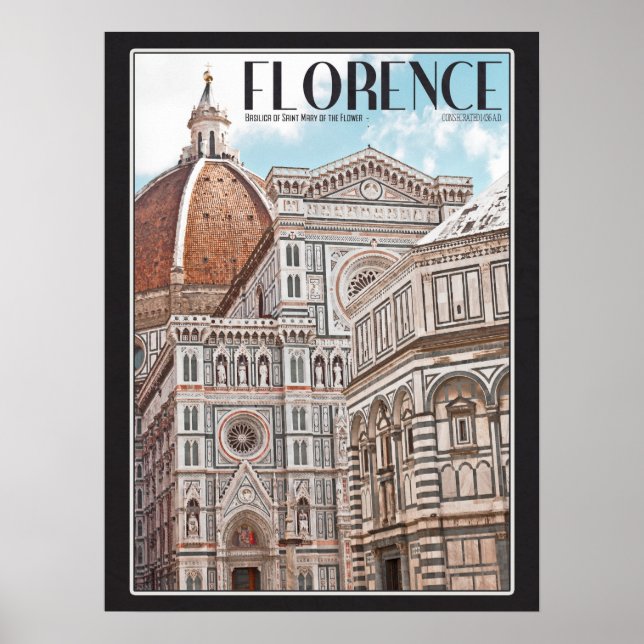 Florence Cathedral Poster (Framsidan)