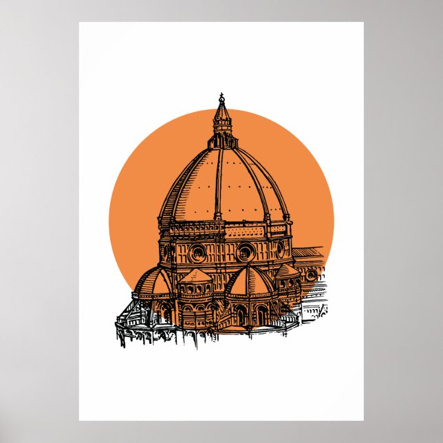 Florence Cathedral Poster (Framsidan)