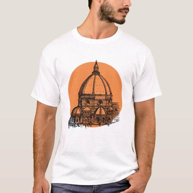 Florence Cathedral T Shirt (Framsida)