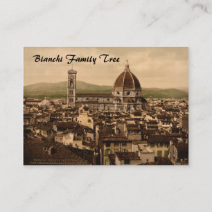 Florence Cathedral, Toskana, Italien Visitkort