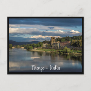 Florence City, Italien- Firenze Italia Postcard Vykort