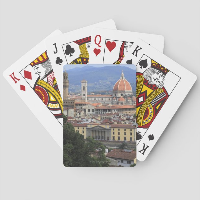 Florence Cityscape Spel Kort (Baksidan)