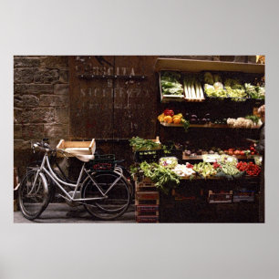 Florence cykel vid Vegies Poster