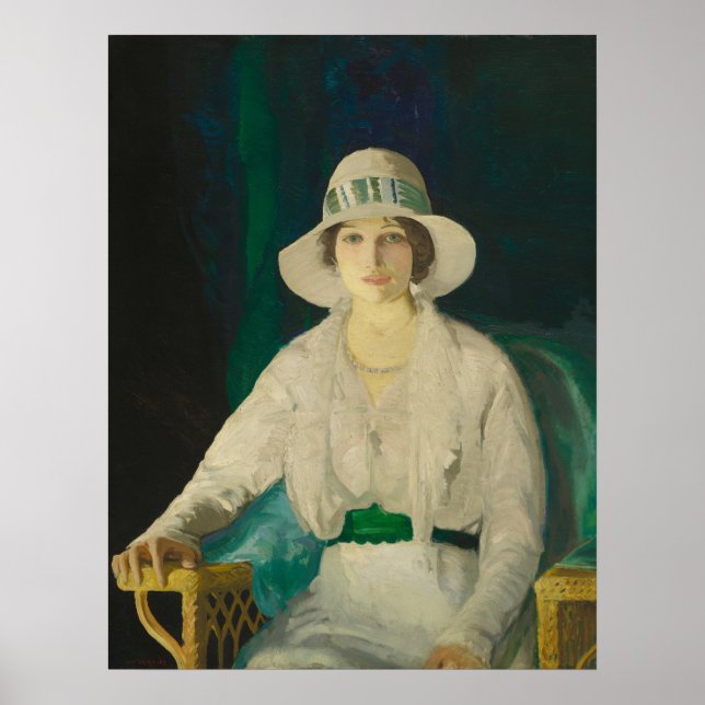Florence Davey - George Bellows Fine Art Poster (Framsidan)