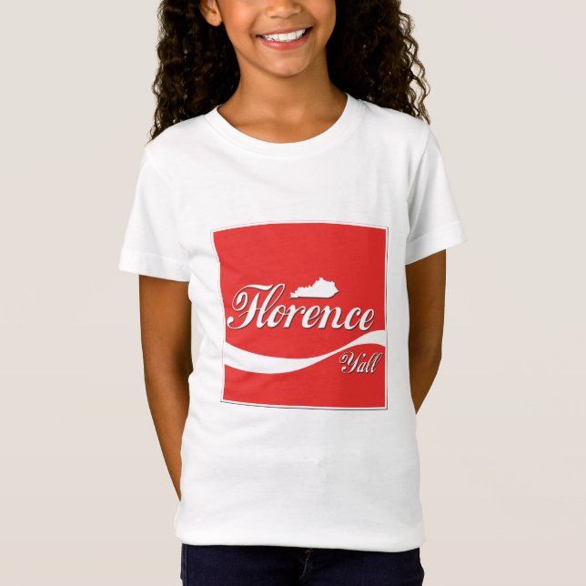 Florence dig flickaT-tröja Tee Shirt (Framsida)