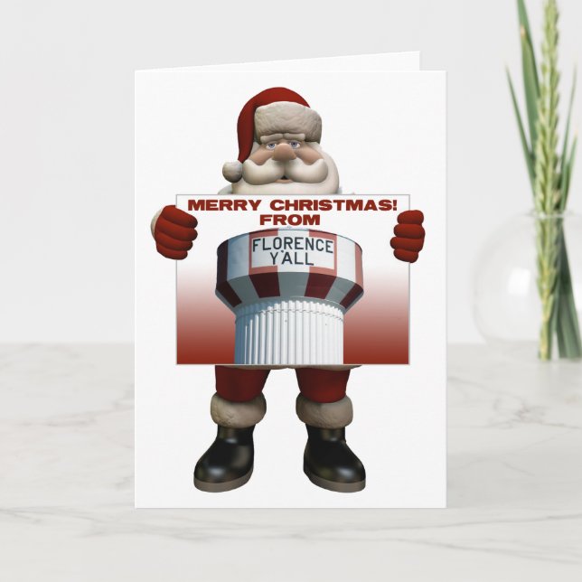 Florence dig Santa julkort Helgkort (Framsida)