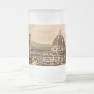 Florence domkyrka, Tuscany, italien Frostat Ölglas