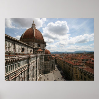 Florence duomo poster