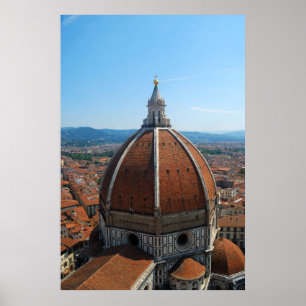 Florence Duomo Skriv ut Poster