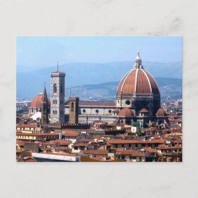 Florence Duomo vycard Vykort (Framsida)