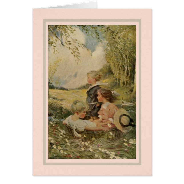 Florence Edith Storer Hälsningskort (Framsidan)