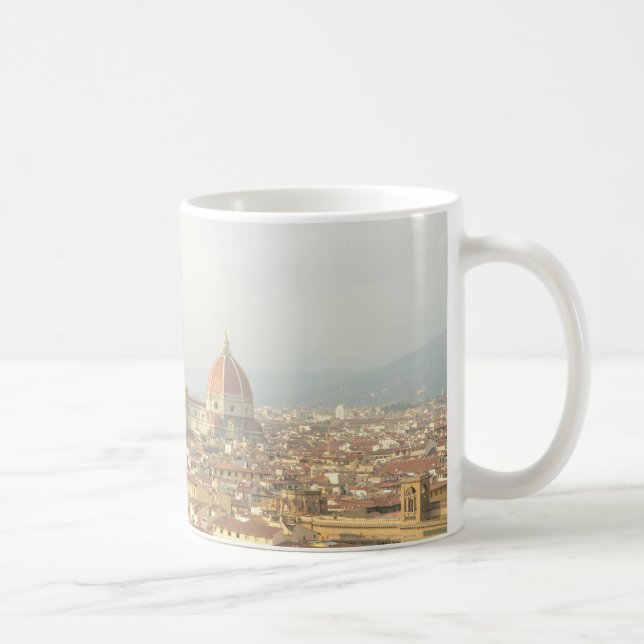Florence eller Firenze Italien Cityscape Kaffemugg (Höger)
