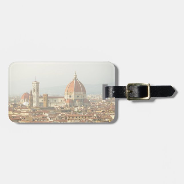 Florence eller Firenze Italien Duomo Bagagebricka (Horisontell Framsida)