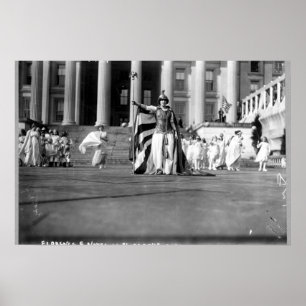 Florence F. Noyes as "Liberty" in röstrage skönhet Poster