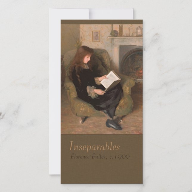 Florence Fuller Oseparables CC0301 bokmärke (Framsida)