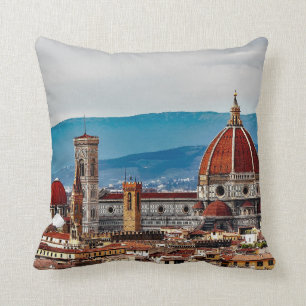 Florence gammal stad, italienhorisont kudde