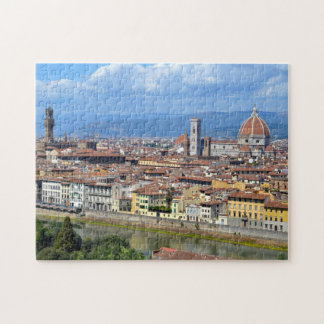 Florence, Italien Aerial View Pussel