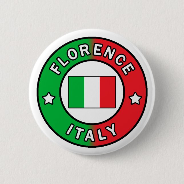 Florence Italien Button Knapp (Framsida)