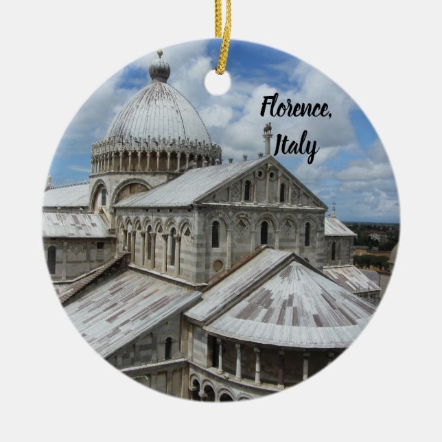 Florence Italien Ceramic Ornament (Framsidan)