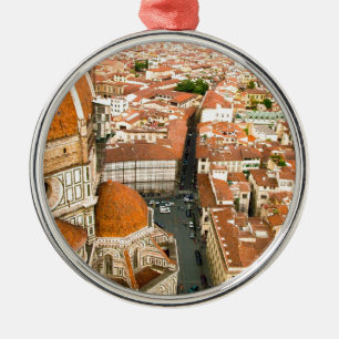 Florence italien (duomoen) julgransprydnad metall
