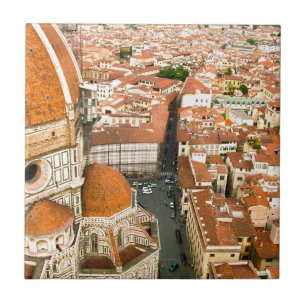 Florence italien (duomoen) kakelplatta