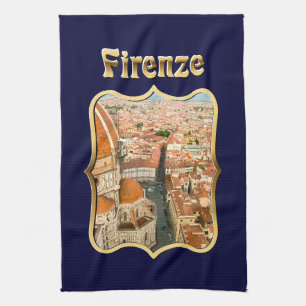 Florence italien (duomoen) kökshandduk