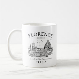 Florence Italien - Firenze Italy Souvenir Kaffemugg