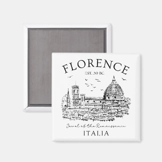 Florence Italien - Firenze Italy Souvenir Magnet