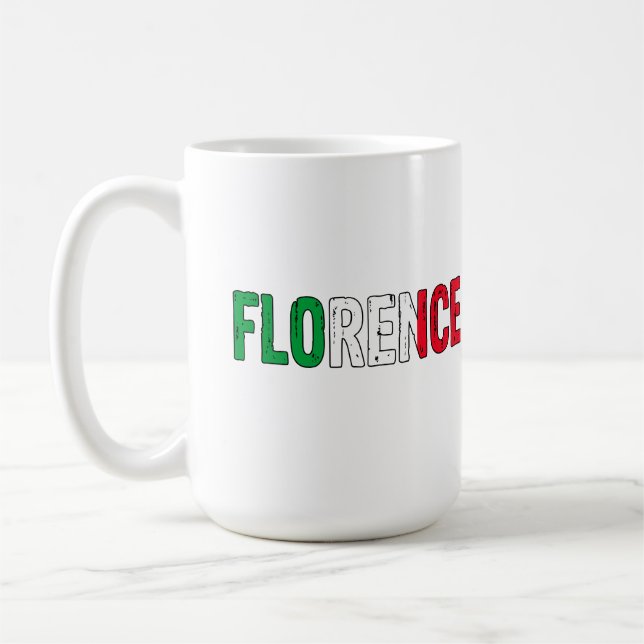 Florence Italien Kaffemugg (Vänster)