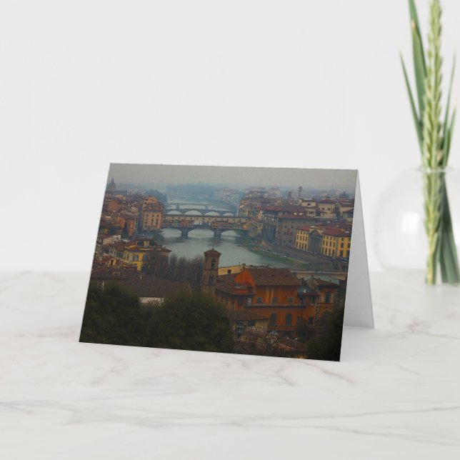 Florence italien kort (Framsida)