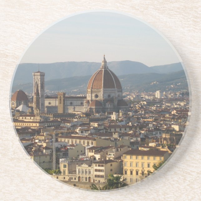 Florence italien, kustfartyg underlägg sandsten (Framsidan)