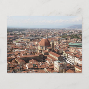Florence, Italien överst på Vykort
