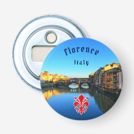 Florence, Italien - Ponte Vecchio Flaska-öppnare Flasköppnare