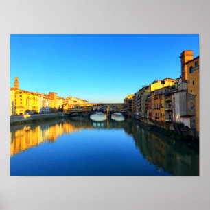 Florence, Italien - Ponte Vecchio Poster
