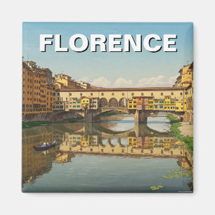 Florence Italien Ponte Vecchio Travel Magnet