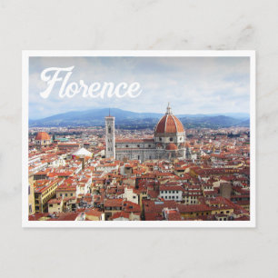 Florence Italien Postcard Vykort