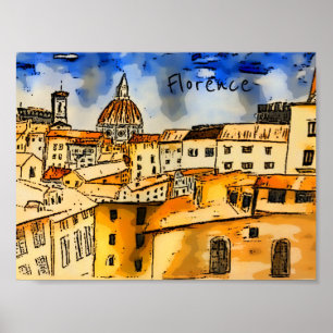 Florence Italien Poster