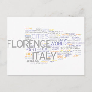 Florence Italien Vykort