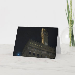 Florence italienhälsningkort kort