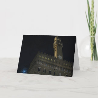 Florence italienhälsningkort kort