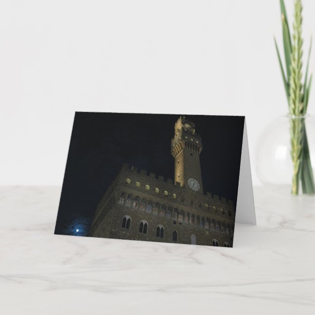 Florence italienhälsningkort kort (Framsida)