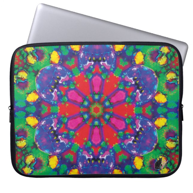 Florence Kaleidoscope Laptop sleeve (Framsidan)
